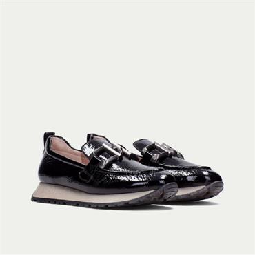 Hispanitas Kansas Sporty Link Loafer - Black Patent
